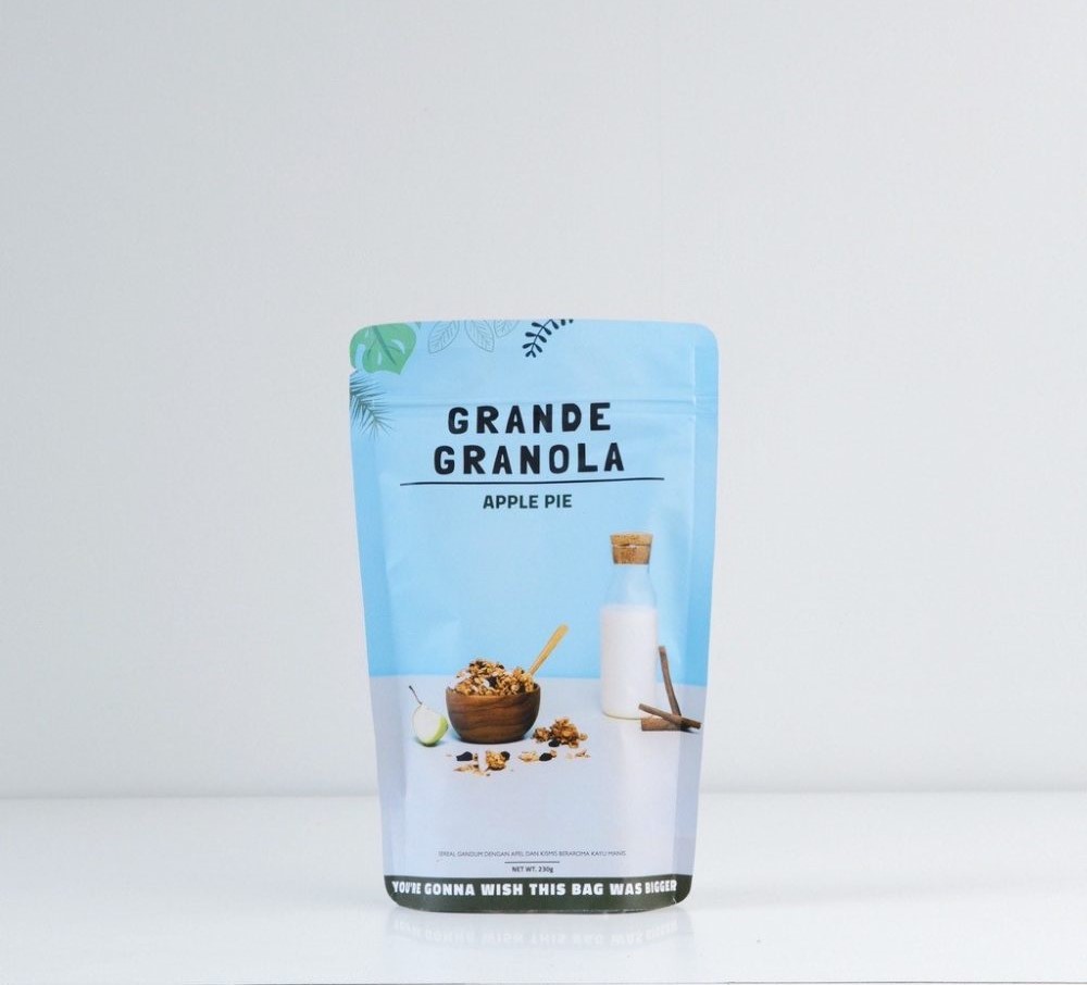 GRANDE GRANOLA APPLE PIE 230 GR (VEGAN)